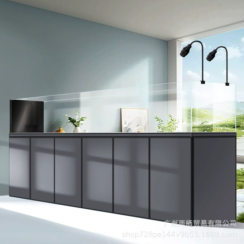 Ультраузкая система фильтрации дна резервуара для родного потока, не требующая замены воды, профессиональные водные растения, дикая коллекция, южноамериканский стиль, большой размер для гостиной.