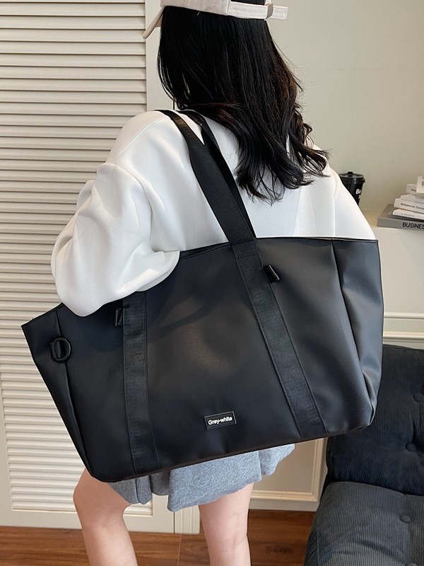 新しいバドミントンスポーツフィットネスバッグニッチデザインファッションレジャーショルダーバッグ大容量ヨガ収納袋|undefined