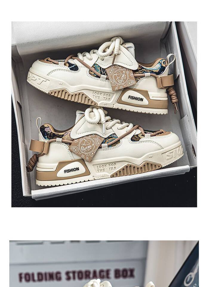 Giày sneaker nam cổ thấp đế dày tăng chiều cao, thiết kế phối màu cá tính, dây buộc phía trước — Kashi ST178, ST178 Milan, ST178 m xanh lục chi tiết 13