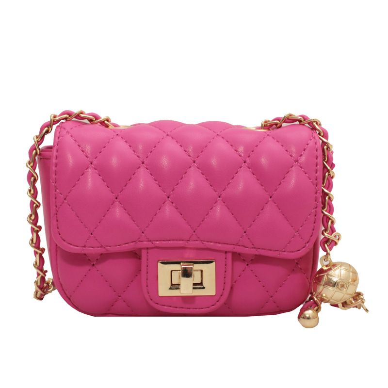 Bolso de cadena de moda coreana 2025 verano nuevo bolso femenino mini pequeño bolso de hombro de fragancia bolso de mensajero bordado de diamantes