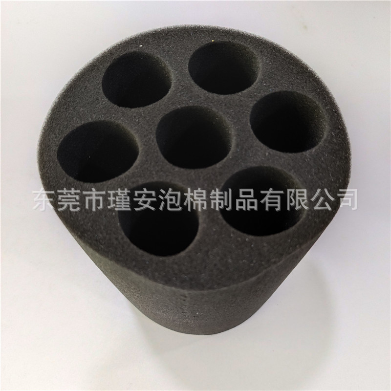 东莞供应 玻璃试管海绵包装减震防撞保温箱生物试管海绵内托