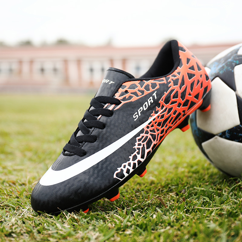Children's shoes, outdoor sports shoes, cross-border assassin football shoes, AG broken nails and long nails, children's adult football training shoes