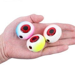 Model B Yanyue Lead Head with Eyes, 60g-200g; Glow-in-the-Dark Boat Fishing Jig Lures for Sea Fishing—Yanyue Lead Head with Silicone Skirt, Ideal for Lure Fishing