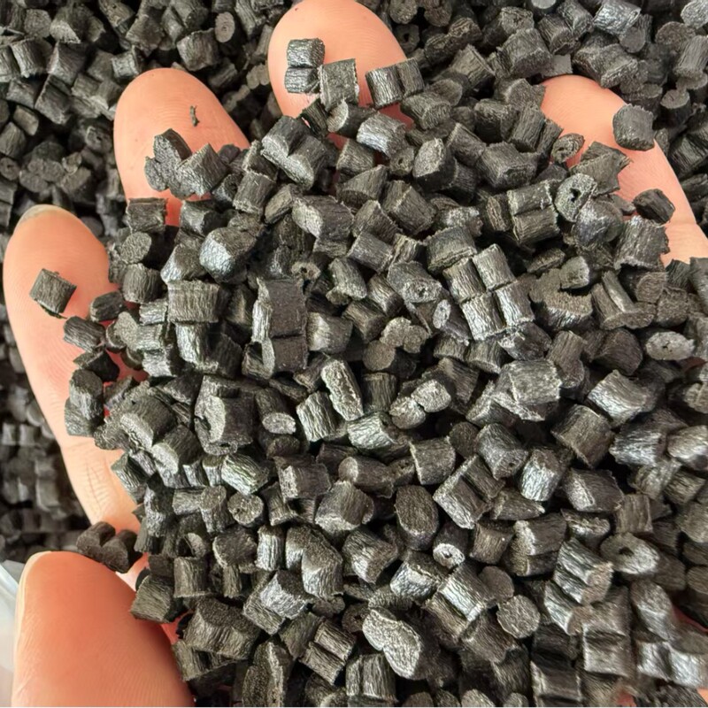 黒色繊維強化PPプラスチック変性粒子射出成形グレードの難燃性および耐熱性原料延伸強化ポリプロピレン在庫あり|undefined