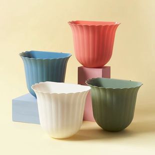 Dormitory hanging trash can bedroom household wall hanging non-lid garbage storage bucket flower cabinet door hanging paper chopsticks