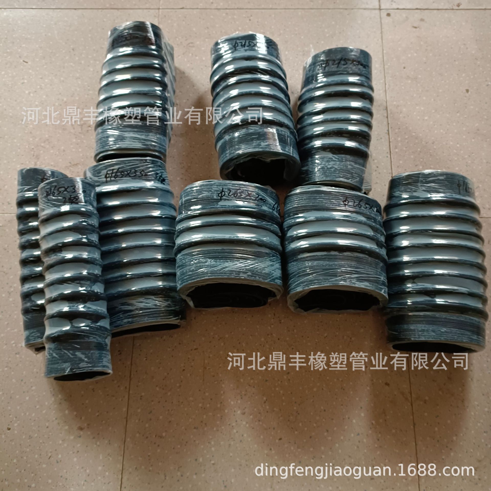 厂家供应振动筛硅胶软连接 白色硅胶波纹连接管 灯笼式硅胶软连接