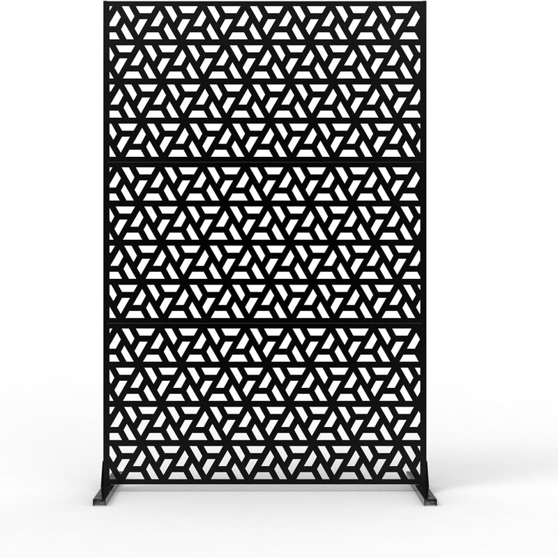Outdoor Fence Laser-Engraved Metal Screen Privacy Screen Outdoor Garden Decorative Metal Panel Screen Outdoor Fence Laser-Engraved Metal Screen Privacy Screen Outdoor Garden Decorative Metal Panel Screen
