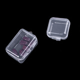 Прозрачные пластиковые беруши, маленький аксессуар, коробка для хранения