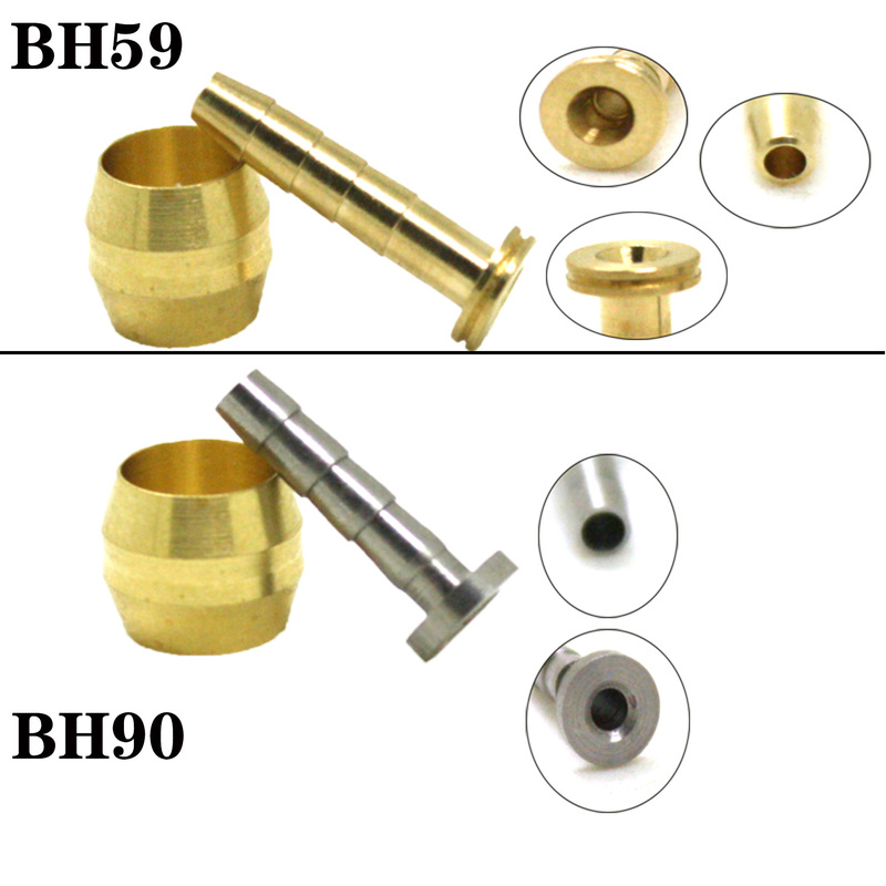 Bicycle oil disc brake BH59/BH90 oil pipe olive head T oil needle olive head oil nail oil pipe fitting