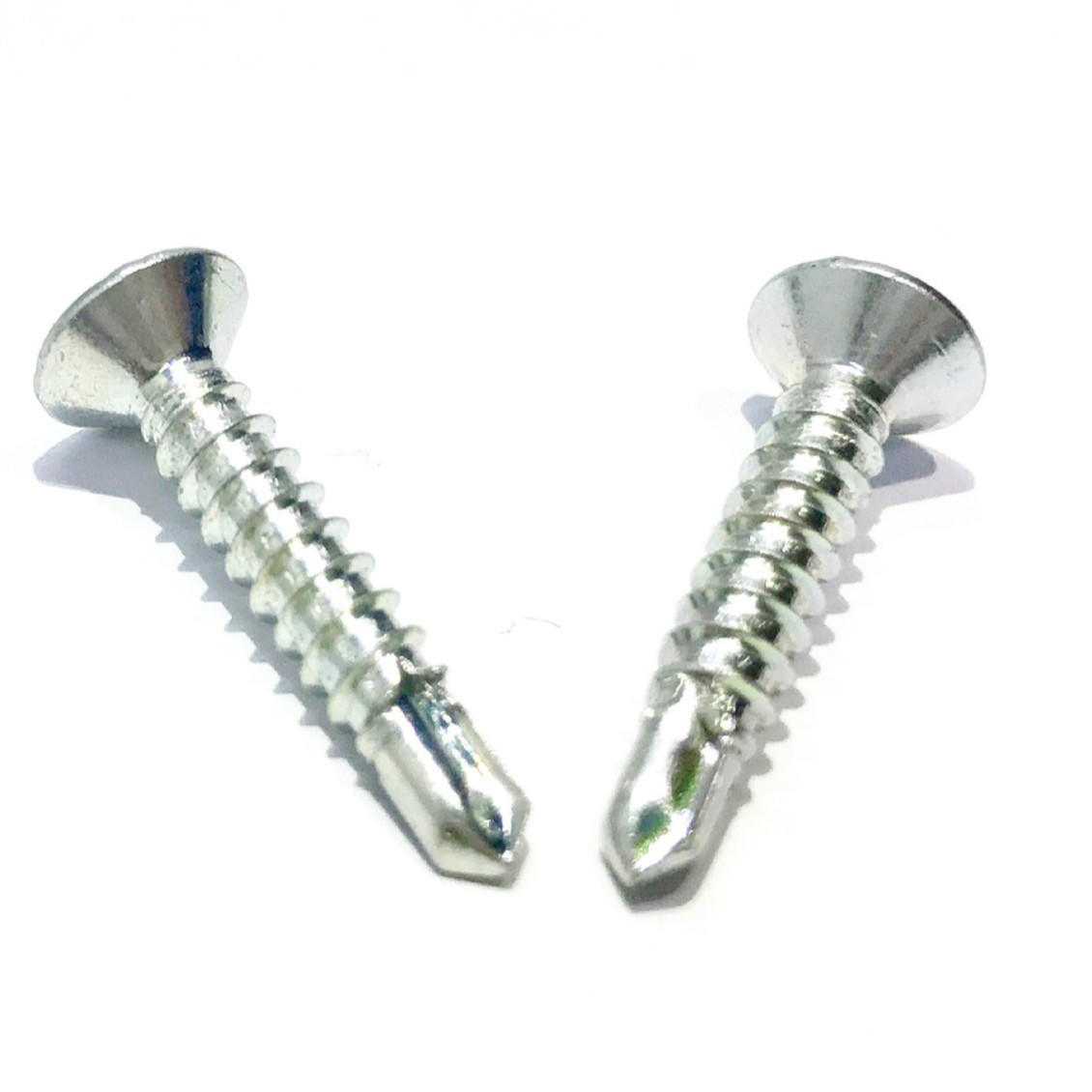 Acero al carbono 1022A brida hexagonal auto-perforación tornillo autotrifugante con almohadilla de PVC resistente al deslizamiento gran cantidad de stock