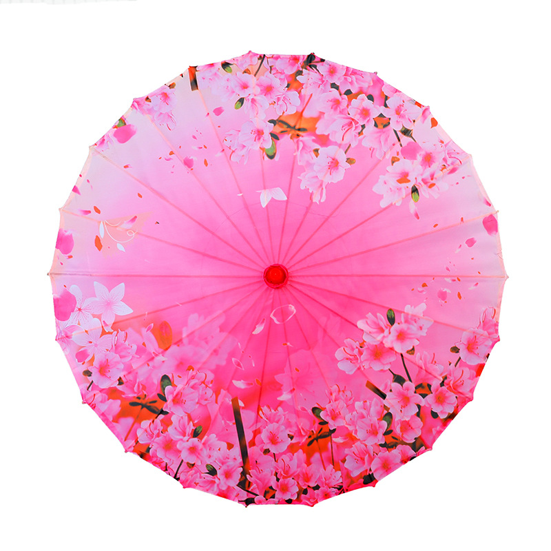 油纸伞装饰吊顶舞蹈伞演出道具中国风复古传统古典手布走秀拍照伞
