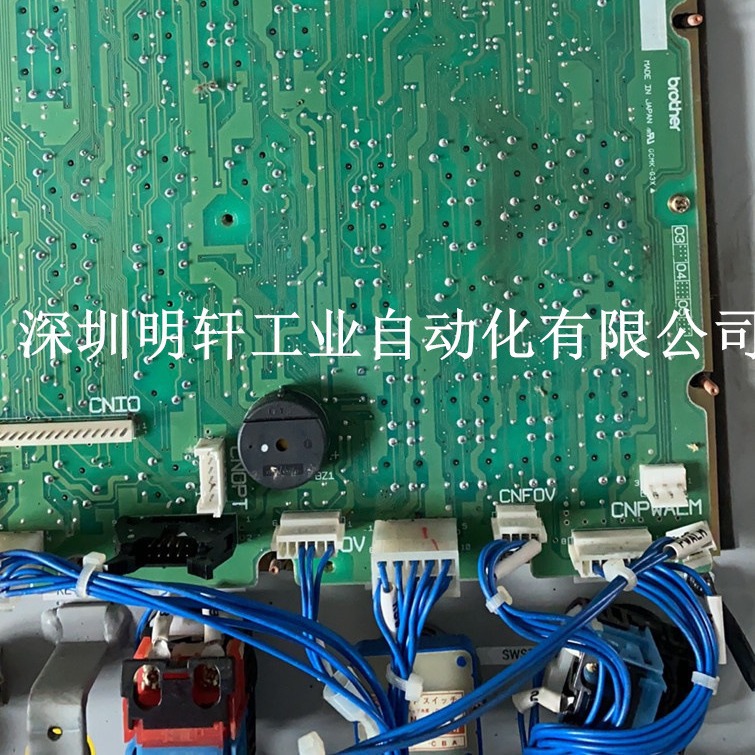 B52J071-1 兄弟机A00系统按键控制板维修 兄弟机床按键板二手全新