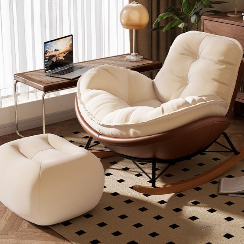 Penguin Chair Rocking Chair Internet Celebrity Lazy Lounge Chair Sofa Single Comfortable Lounge Chair Living Room Bedroom Home Indoor Leisure Chair