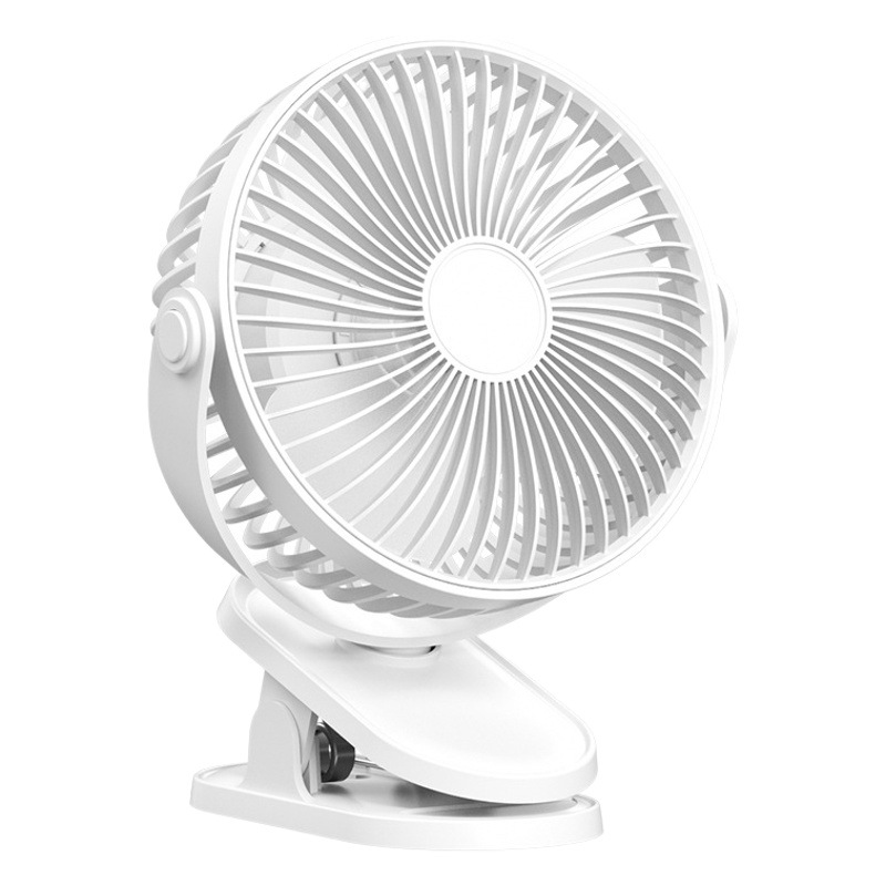Nuevo ventilador de clip grande de 6 pulgadas ventilador de clip de escritorio dormitorio estudiante dormitorio USB ventilador de escritorio con luz de noche larga resistencia