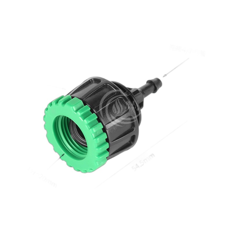 4 minutos 6 minutos diente girar un solo cabezal 4 / 7 conexión capilar conexión de grifo conexión rápida horticultura riego por goteo de micro-spray