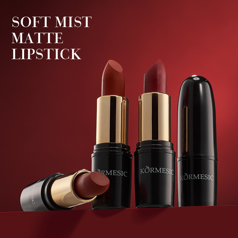 KORMESIC柔雾哑光口红lipstick唇部护理显白跨境外贸厂家批发|undefined