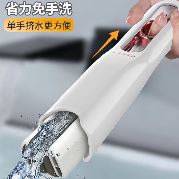 迷你拖把便携式桌面懒人小拖把手持免手洗海绵吸水车载|undefined