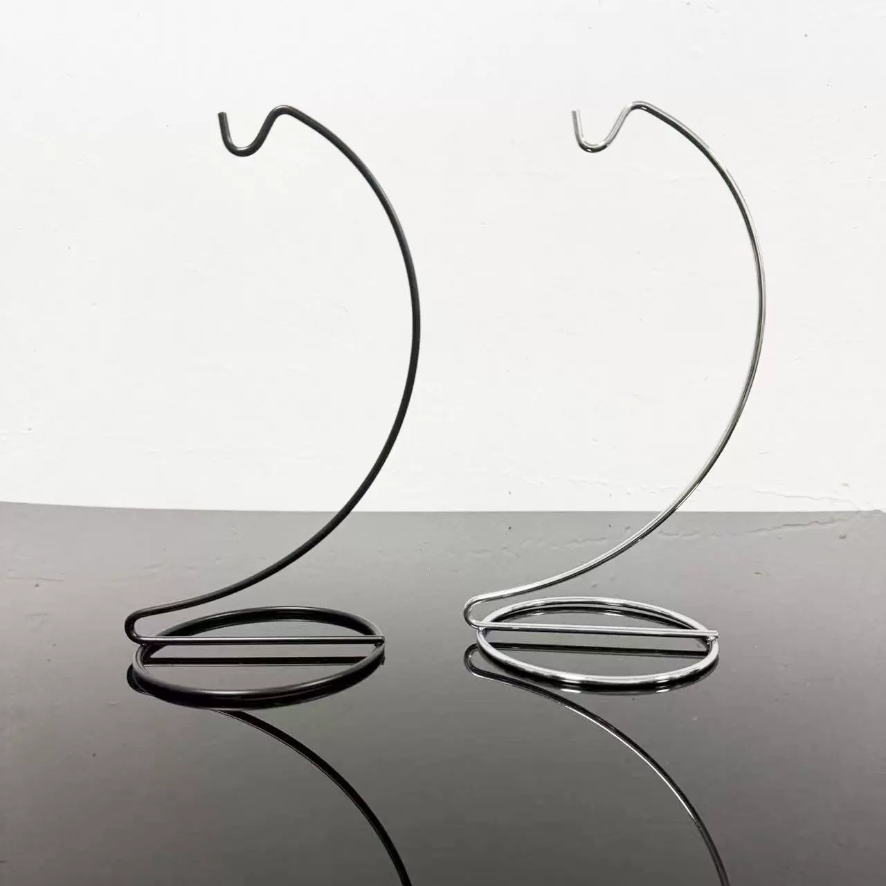 跨境专供微景观吊半圆钩温度计铁架支架桌面摆件许愿瓶吊架