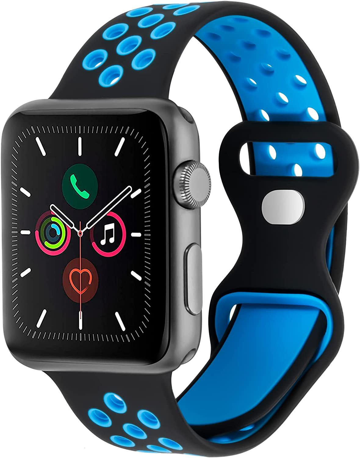 Applicable Apple Watch Apple Silicon Gloves Butterfly Block Block…