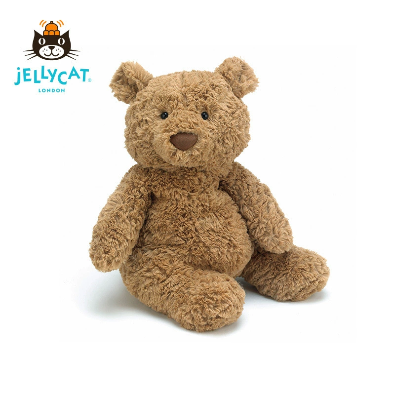 Плюшевый Barcelona Bear (Jellycat) — несколько стилей, 28–47 см, подарочная мягкая игрушка