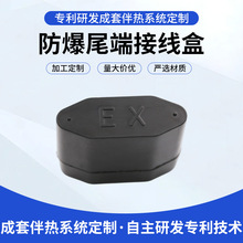 2025新款电伴热带封头EX伴热电缆终端电热带防爆尾端接线盒批发