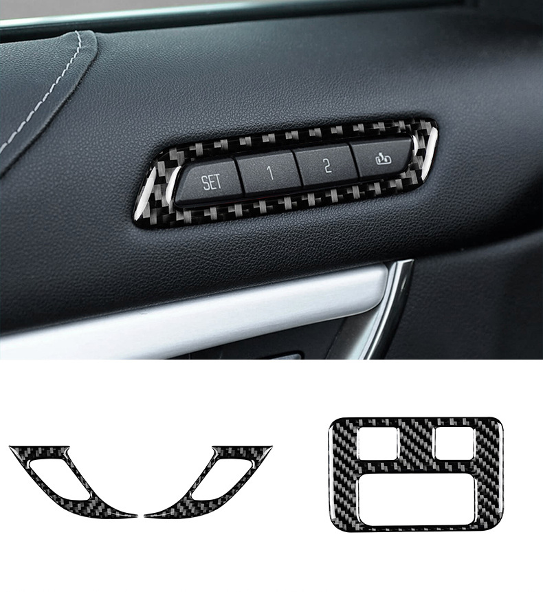 Suitable for Cadillac Ats 13-19 Models Carbon Fiber Resin Car Interior Modification Decorative Film