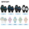 Neon waterproof fashionable quartz watches suitable for men and women, wholesale