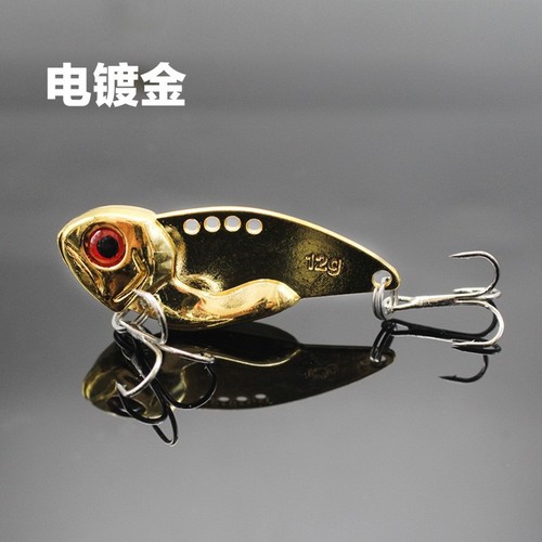 Zinc alloy Lua bait Doudou VIB thickened three-hook, long-distance casting in fresh water and sea water, sea fishing for perch