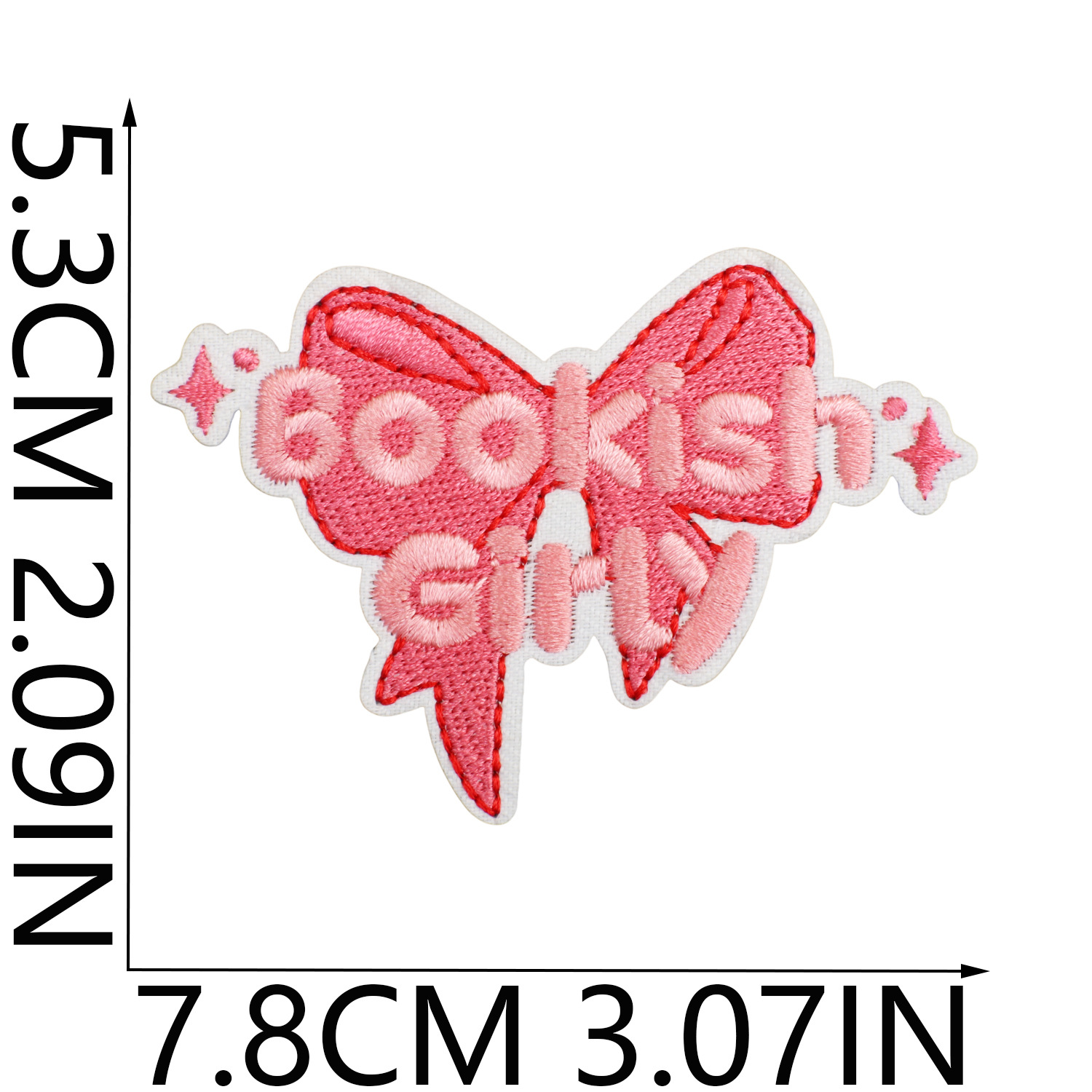 3g Weight Clothing Sticker Patches Classification 1 Piece Quantity Dacron thread Material Bow Knot Pattern Casual, Elegant, Lady Style Embroidery Craft 1 Piece Casual Elegant Lady Bow Knot Dacron Thread Clothing Sticker Patches 9