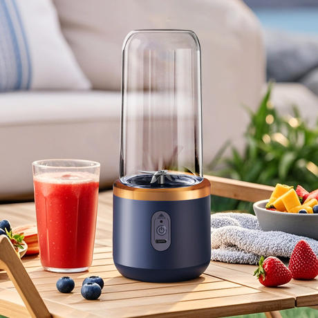 Cross-Border Juicer Cup, Rechargeable, Convenient for Canteens, Electric Fruit Juicer, Small Food Processor for Making Juice, Household Use