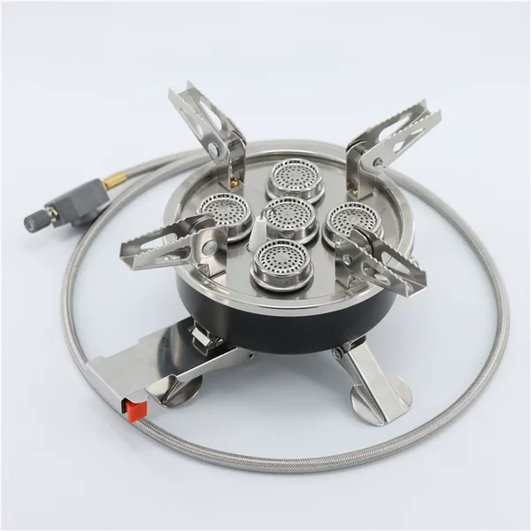 Picnic Stove Outdoor Stove Camping Field Gas Stove Fierce Stove Card Stove Portable Five-Star Stove
