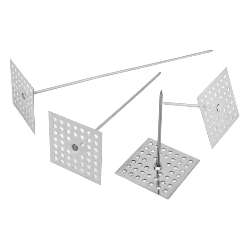 В наличии сетка изоляция гвоздь якорь изоляция Звукоизоляционная огнеупорная сетка наружная стена фиксированная минеральная вата оцинкованный железный изоляционный гвоздь