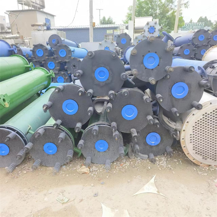 现货销售二手不锈钢冷凝器 工业列管式换热冷却设备 规格多样