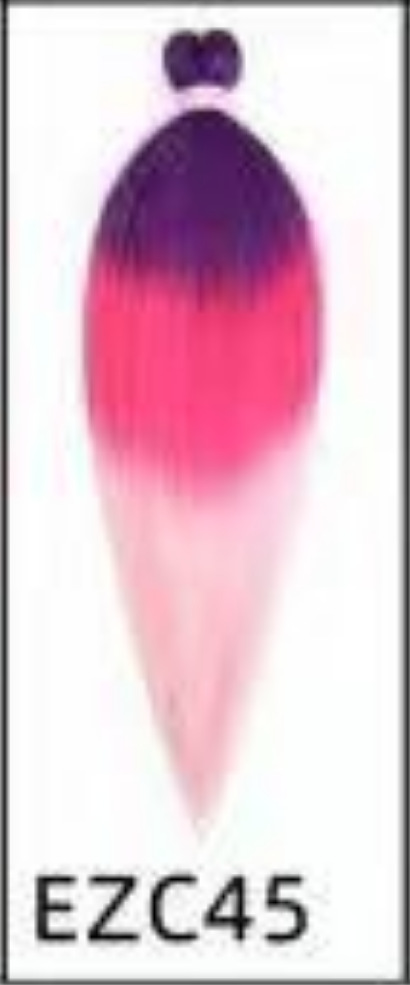 EZ color pelucas grandes trenzas pre estiradas crochet trenzas pre estiradas africanas trenzas sucias