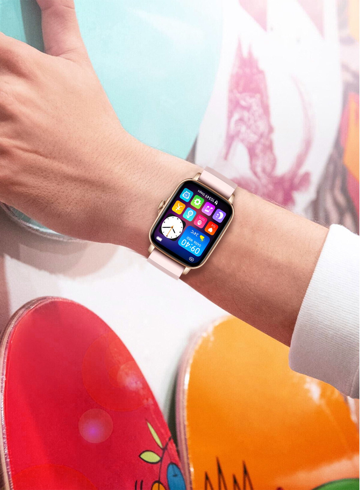 Title 12, KT59 Bluetooth Calling Real-time Reminder Smart...