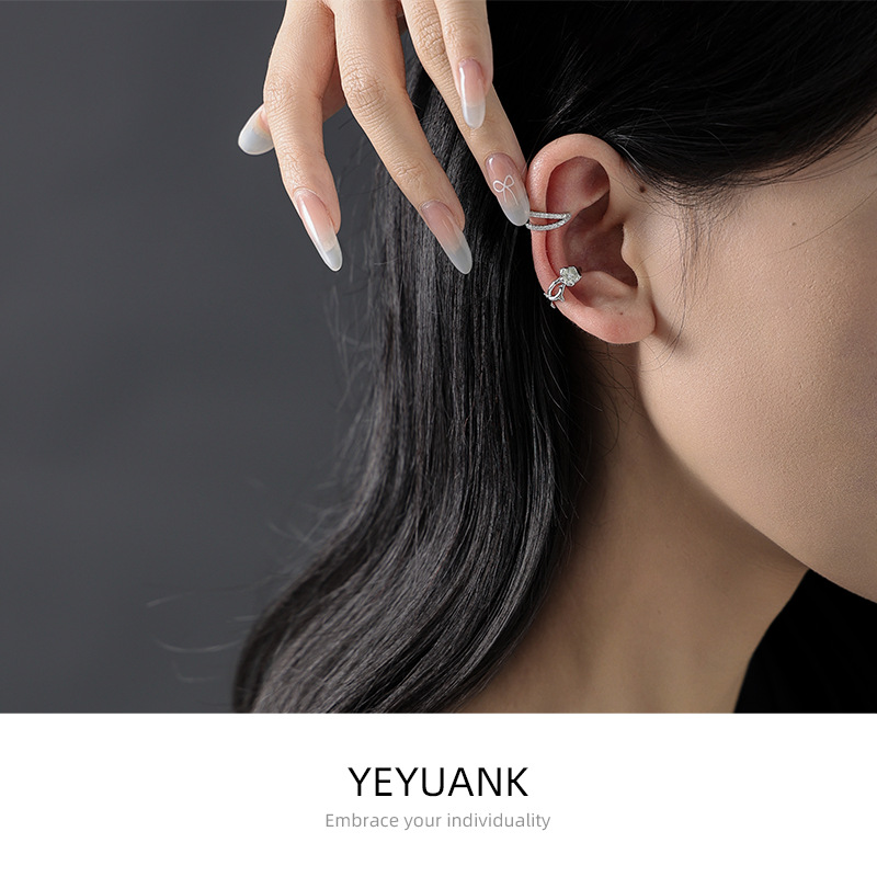 Boucles d'oreilles clips minimalistes pour oreilles non percées_voghion.com