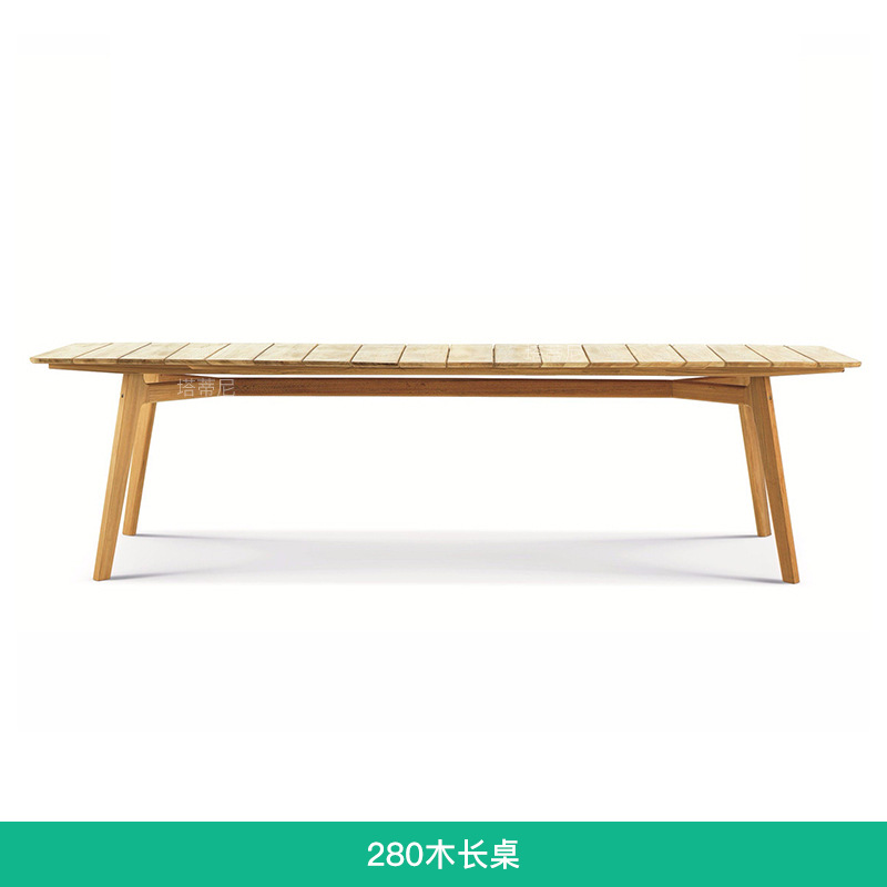 Mesas y sillas de teca para exteriores, muebles de ratán de madera maciza para terraza de jardín, conjunto de mesa y sillas para patio de villa o balcón.