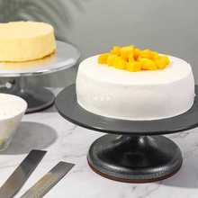 商用蛋糕转盘裱花转台可固定防滑生日裱花台抹面旋转台托家用烘焙