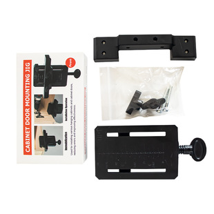 Multifunctional cabinet door auxiliary installer upper door panel retainer wardrobe door auxiliary installation fixture woodworking clamp