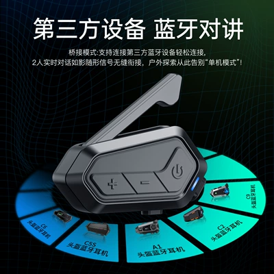 Motorcycle Helmet Headset – Cross-Border Model Released: 4-Person Multi-Intercom