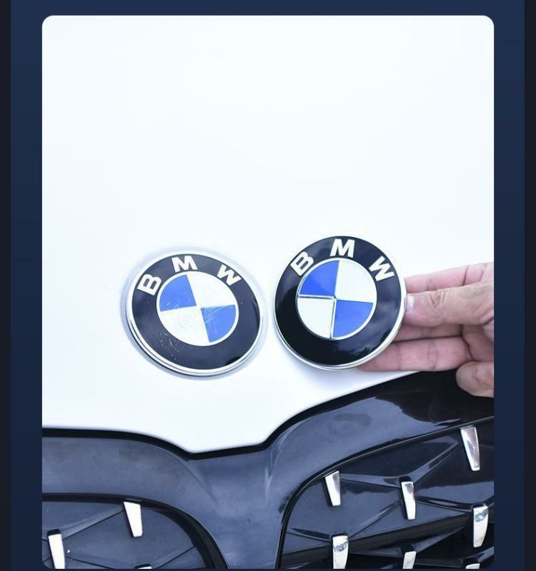 BMW car emblem, new 1 Series, 3 Series, 5 Series, 7 Series front emblem, X1, X2, X3, X5, X6 front and rear emblems, tail emblem, hood emblem