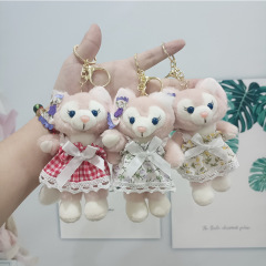 可爱玲娜貝儿のペンダントのキーホルダーのぬいぐるみのぬいぐるみのカバンの小さいペンダントのベルの人形のプレゼントの卸売り