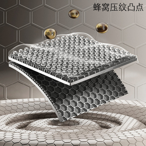 Chenlu handmade basin 304 stainless steel nano black gold steel dishwashing basin embossed millet grain sink under counter basin