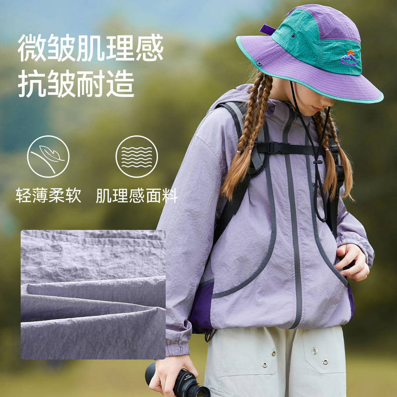 New Waterproof Jacket for Girls, Spring and Autumn Vitality Outdoor Jacket, Lightweight, Portable, Waterproof and Breathable