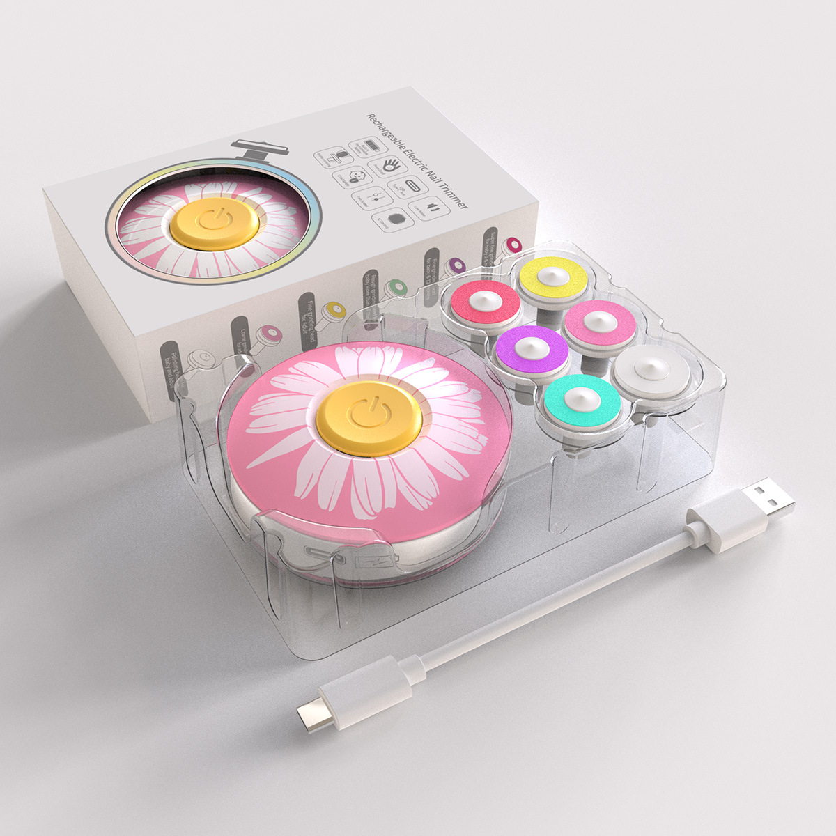 핑크 데이지 [400 mA】 영어 버전