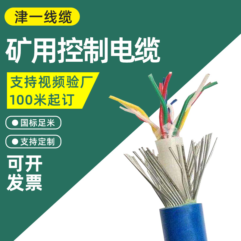 煤矿用阻燃信号电缆控制电缆防爆屏蔽控制大对数电缆通讯电话电缆