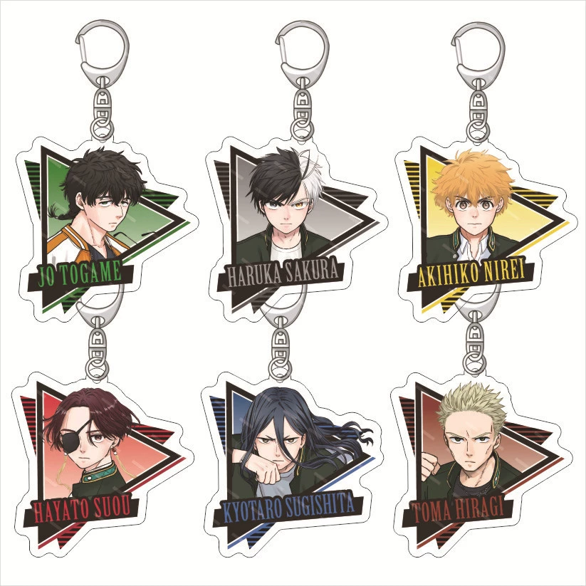 Wind Breaker Acrylic keychain Sakurakumi Kyoko Kyotaro Aklie Terrier Pendant