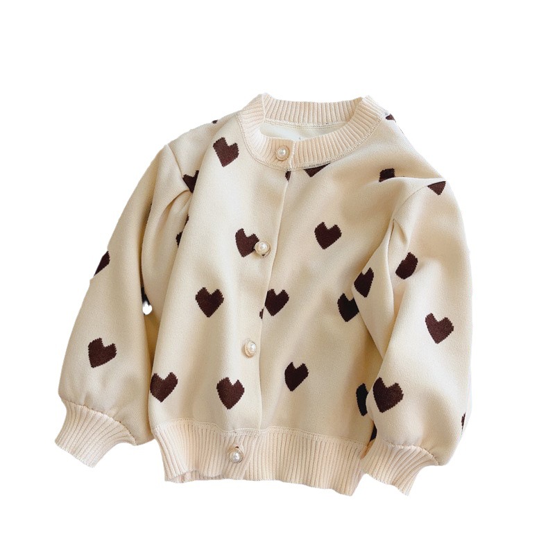 Children's cardigan, flashlight, sweater, jacket, suitable for spring and autumn, western style, Chanel style 5