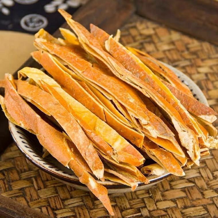 Trichosanthes Peel Gua Lou Pi 500g Dried TCM Herb Slices for Decoction quality and texture