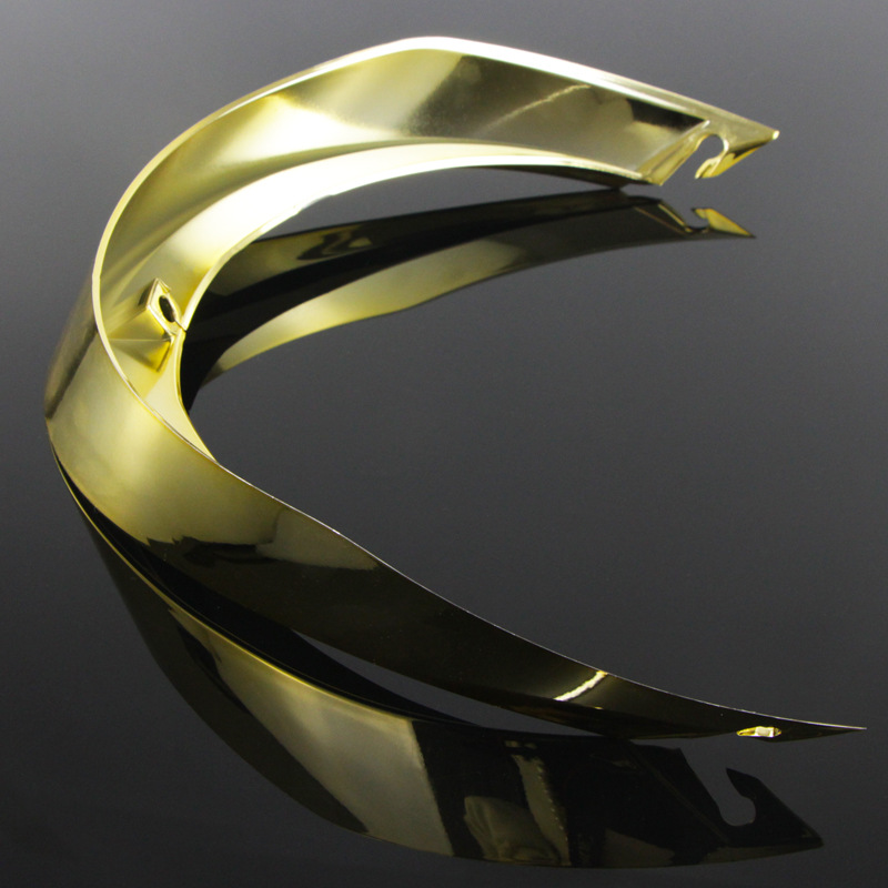 Motorcycle Helmet Gp Tail Fin Adapts to Gp/Corsa/Gpr Helmet Model Personalized Modified Large Tail Fin Helmet Accessories